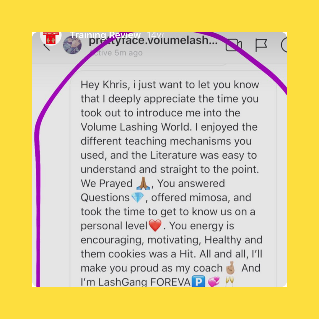 Volume Lash Extension Mastery Course