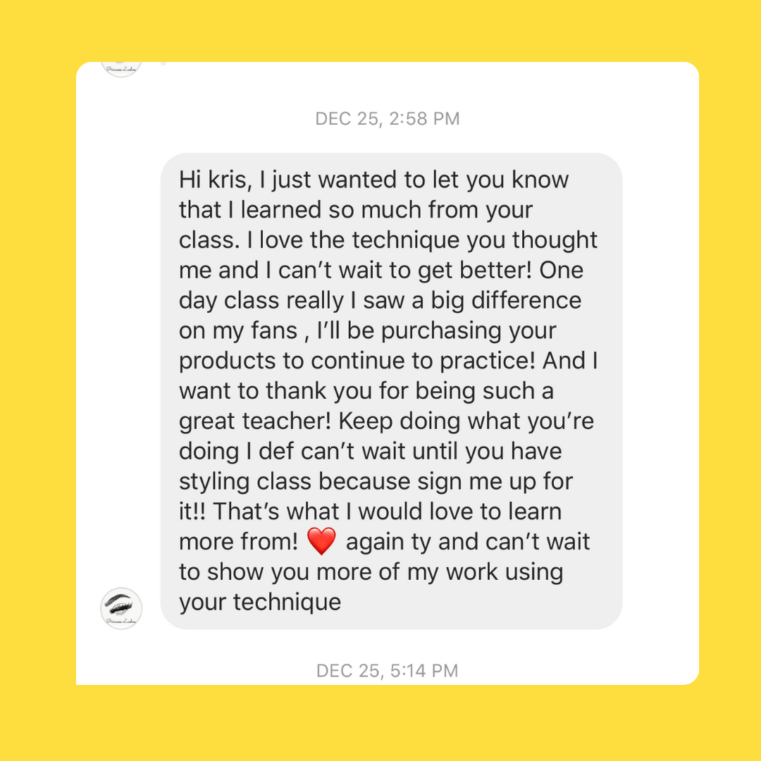 Volume Lash Extension Mastery Course