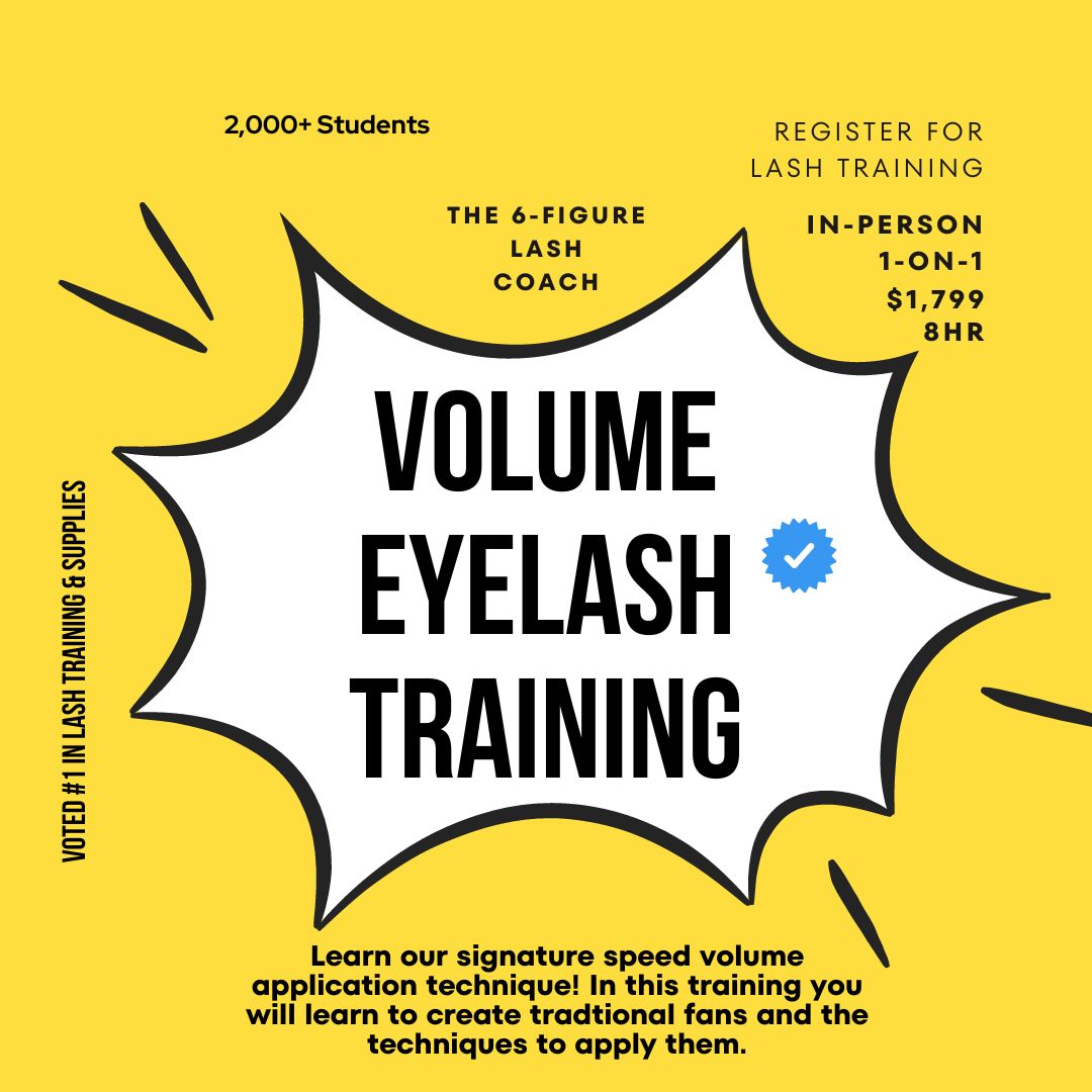 Volume 1-on-1 Lash Training